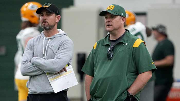 Matt LaFleur and Brian Gutekunst